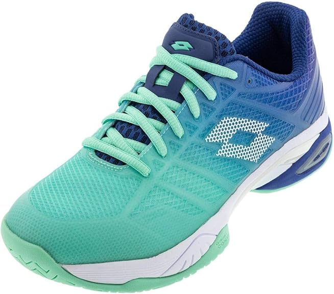 Lotto Mirage 300 Speed II Womens Tennis Shoe Green/Blue