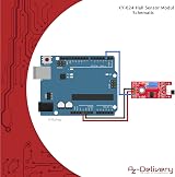 AZDelivery 3x KY-024 Linear Magnetic Hall Effect Sensor Module Arduino view 5