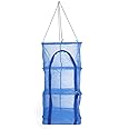 Camping Hanging Drying Rack,Foldable Food Dehydrator Drying Rack Vegetable Fish Dishes Mesh Dry Food Receive Storage Carrying Bag Meat Drying Rack With Mesh meat drying