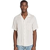 Onia Men's Air Linen Convertible Camp Shirt