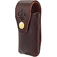 1791 EDC Multitool Sheath, American Leather Multitool Pouch for Belts with Snap - Compatible with Heavy Duty Leatherman, SOG and Gerber. Max Size = 4.5" Long