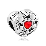 SexyMandala Love Family Forever Heart Red Simulated