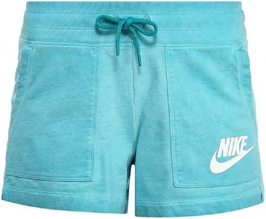 teal nike shorts