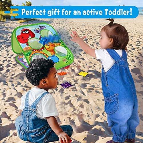 Outdoor Indoor Bean Bag Toss Game for Toddlers Fun Birthday Holiday