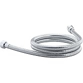 KOHLER K-8593-CP MasterShower 72" Metal Extra Long Shower Hose Replacement, Flexible Design, Durable, Easy Installation, Poli