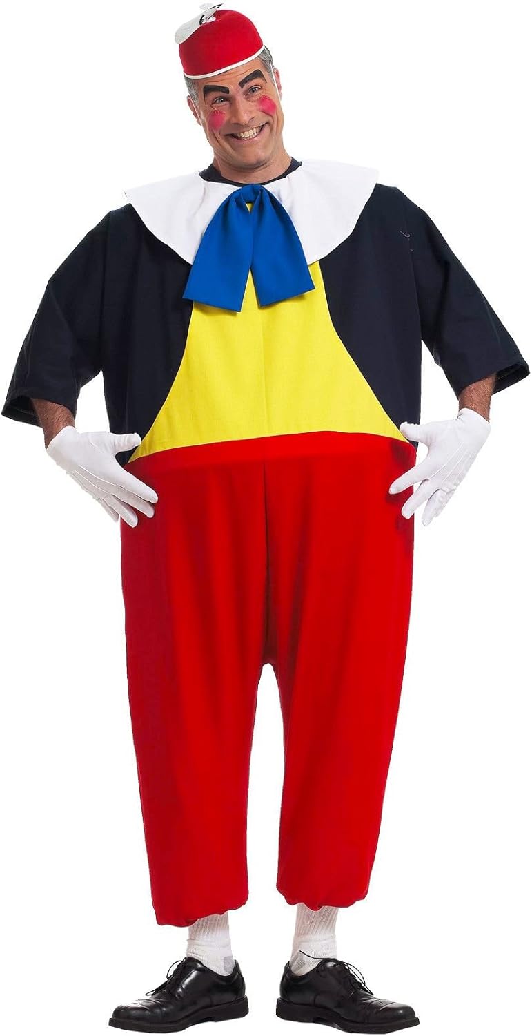 Amazon Com Tweedle Dee Adult Costume Standard Clothing