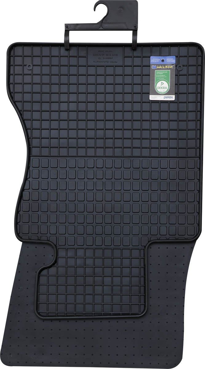 Unbekannt Petex Number Rubber Mat 4-Piece Black (B134) BMW 5 Series (E60) from 06/2003 to 02/2010/Touring E61 from 2004 to 08/2010