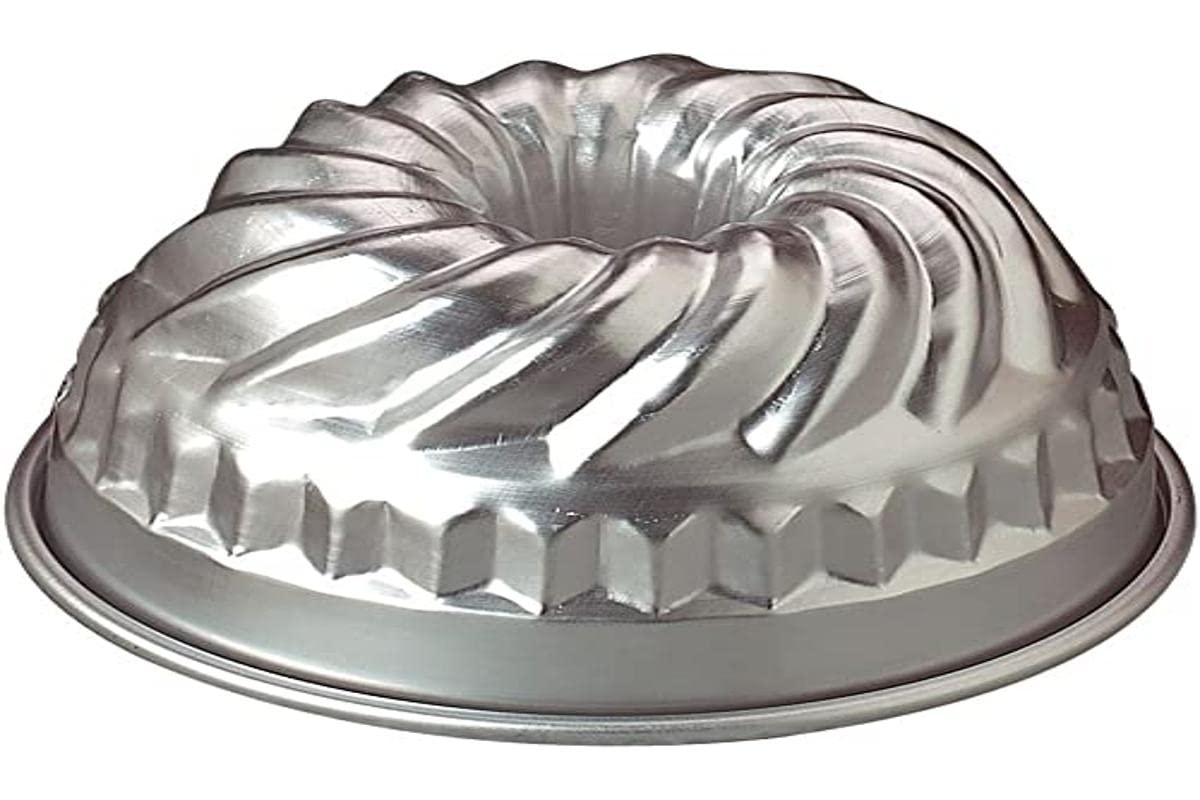 Pentole Agnelli Pastry & Pizza Line Cake Mould, Diameter 18 Cm., Colour - Silver