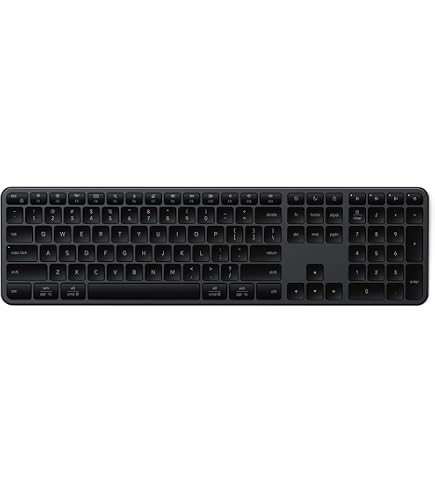 Apple Magic Keyboard with Numeric Keypad, Wireless - Space Gray