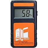 Handheld Digital Window Tint Meter 0%~100% Range Visual Light Transmission Light Transmission Continous Measurement Function (up to 4000) for Mesuring Film, Filmed Glass, Window Tint, Side Windshield