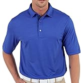 Bobby Jones Golf Apparel - Performance RTJ Space Dyed Short Sleeve Golf Polo for Men