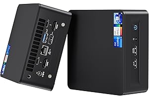 NENCHIN Intel NUC 12 Pro Wall Street Canyon NUC12WSHi5 Mini PC, 12TH GEN Intel Core i5-1240P, 12-Cores, 12MB Intel Smart Cache, Upto 4.4 GHz Turbo, 28W Intel Iris Xe Graphics, 16GB RAM, 512GB SSD, Win 11 Pro