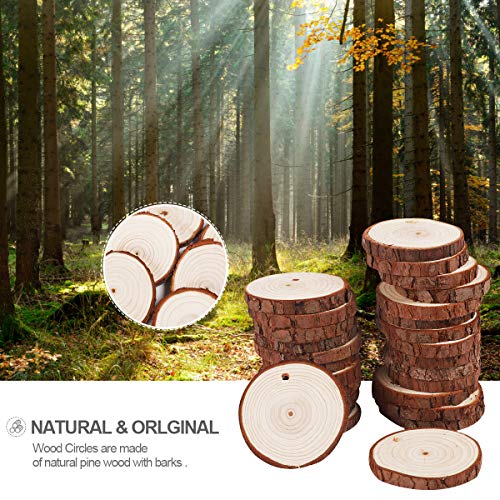 4 5ARTH+Natural+Wood+Slices+Unfinished