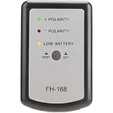 Luatoxry Speaker Polarity Tester, ABS Car Audio Speaker Tester, Professional Polarity Checker, Portable Phase Meter Phasemeter with 1Pcs Test CD for Automotive Audio System