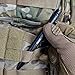 Chaos Ready Tactical Pen - EDC Pen with Pen Light, Window Breaker, DNA Catcher, Aircraft Aluminum, Police Gear, Discreet Black w/Gift Box