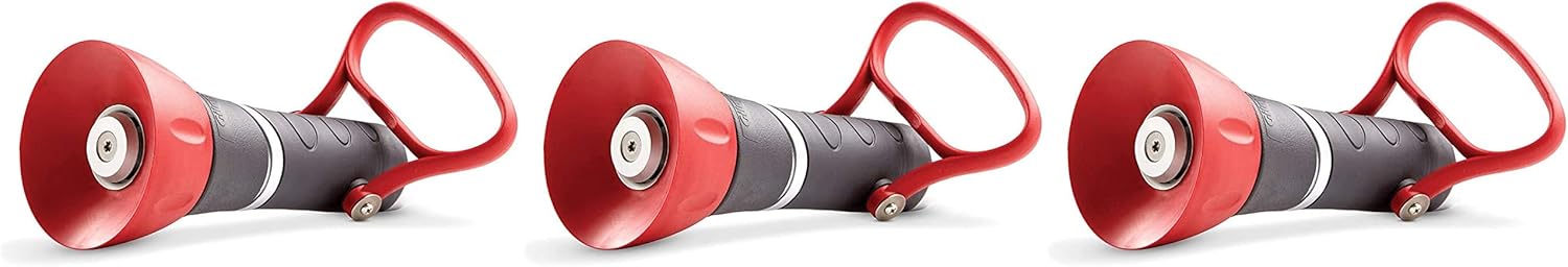 Gilmour 855032-1001 High-Pressure PRO Fireman's Spray Nozzle with Large, Red/Black : Watering Nozzles : Garden & Outdoor