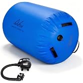 Gymnastics Tumbling Equipment Air Barrel Inflatable Octagon Tumbler Roller | Ergonomic Stable Support, Thick Tear-Resistant PVC, Gymnastics Trainer for Home Tumbling/Backbend/Yoga Balance Practice