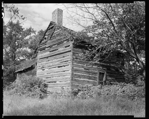 Amazon Com Historicalfindings Photo Mcintire Log Cabin