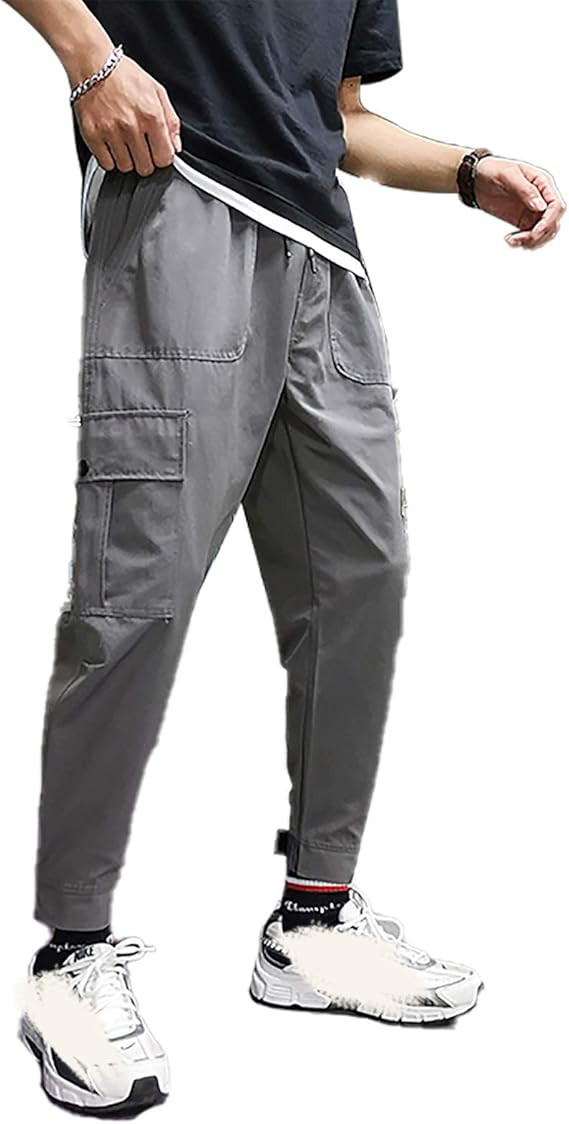 Amazon Kondun メンズ ズボン ロングパンツ カーゴパンツ ゆったり ヒップホップ トレンド おしゃれ カジュアル スポーツ ダンス トレーニング 旅行 メンズ ダンス ズボン デザインおしゃれ 大きいサイズ ロングパンツ 通販