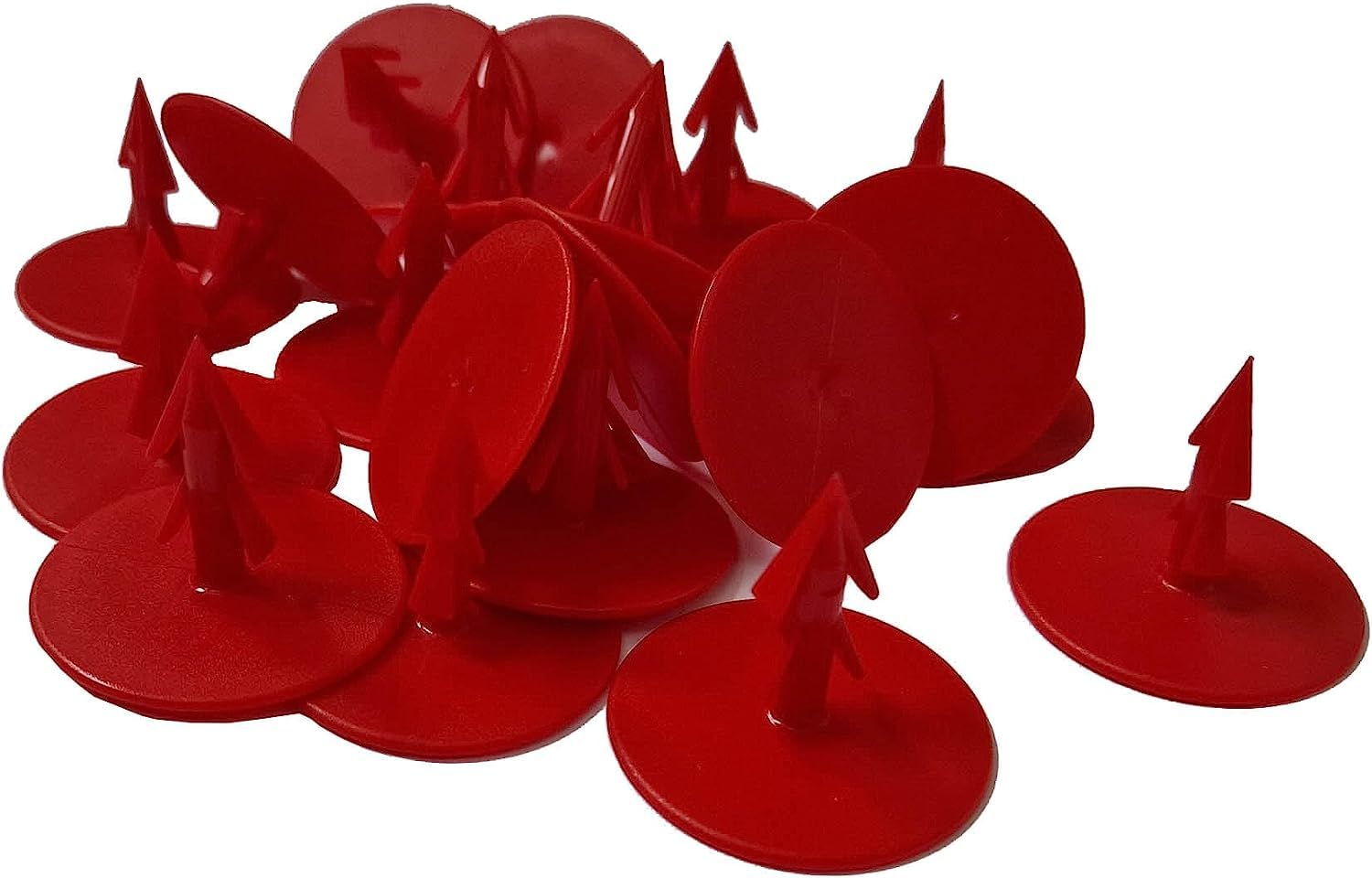 NOVANETUS Push Pins, Pins, Pins, Pins, Clips for Fixing Underfloor Heating Film, Push Pins for Underfloor Heating Grid, 200 Pieces