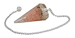 Rose Quartz Orgone Crystal Pendulums for Divination