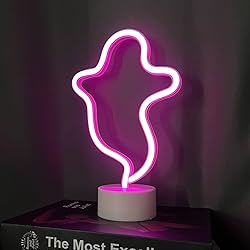 Halloween Decoration Ghost Neon Sign with