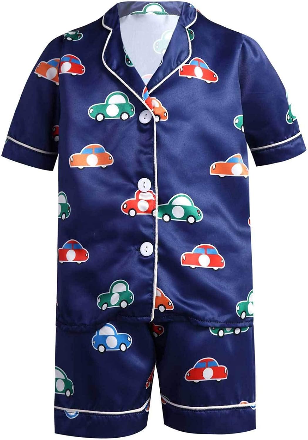 Pyjama Enfant Garçon à Personnaliser - Ensemble Peint à La Main, Tissu Doux, Coupe Ample, Idéal Pour Nuit Confortable