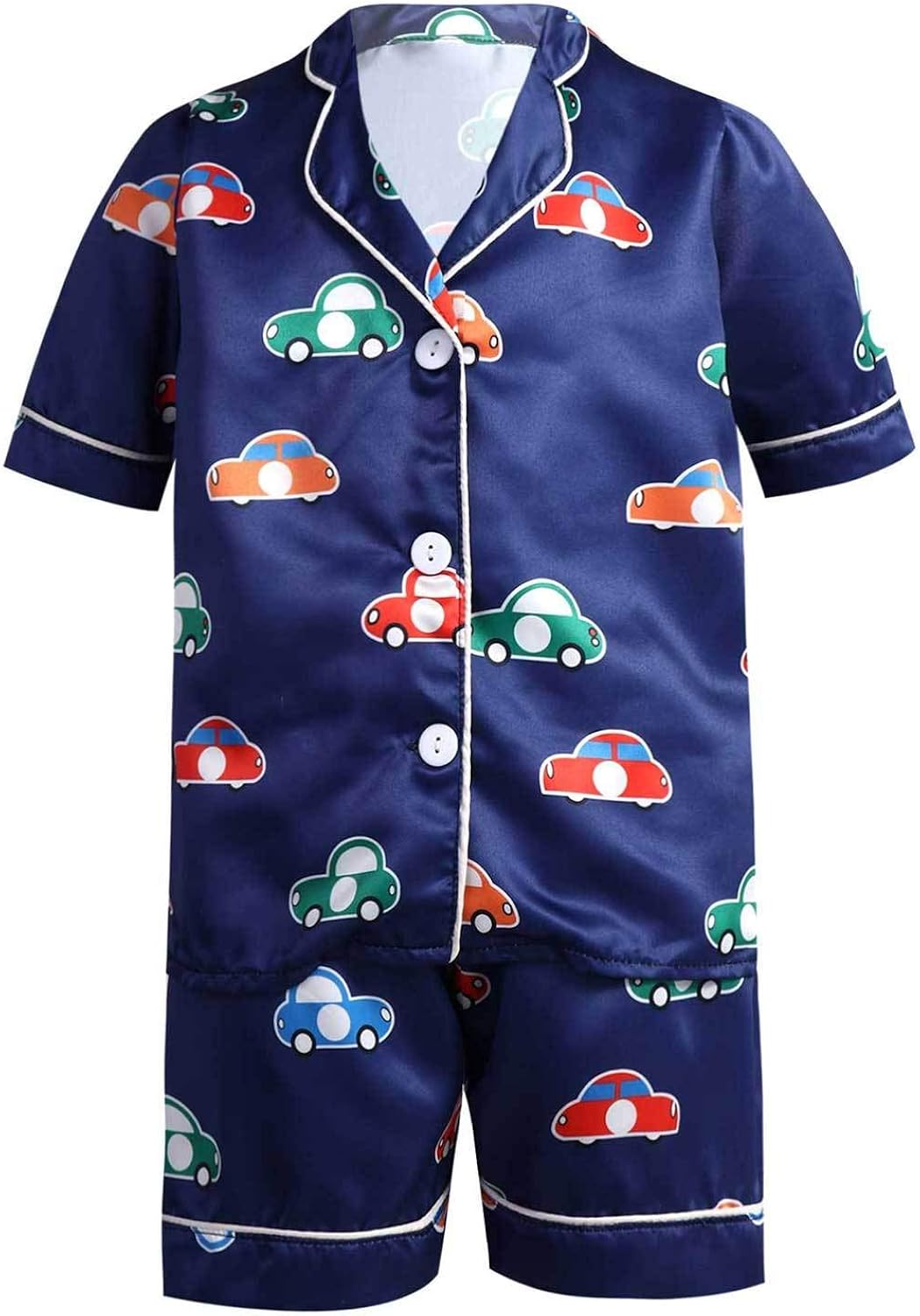 Pyjama Enfant Garcon 2 10 Ans Dinosaure Camion Imprimée Tee