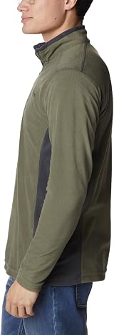 Columbia Fast Trek 2 Full Zip Fleece Jacket Dark Merlot Size Small view 3