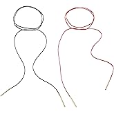 Andibro 2 Pcs Bow knot Choker for Women, Sexy Long Wrap Rope Collar Tie Neck Chain with Gold Pendant Boho Party Neck Accessories for Women