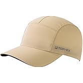 TOP-EX L/XL/XXL 5-Panel Water-Resistant Baseball Performance Cap Running Golf
