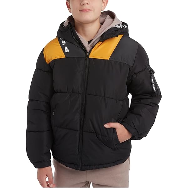 Amazon.com: Volcom Boys Ski Jacket - Snow and Wind Resistant
