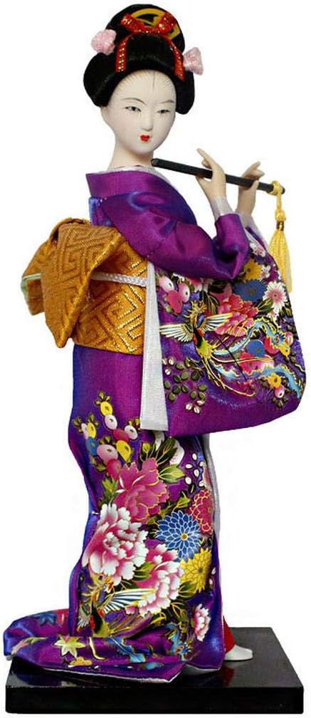 Amazon Co Jp 25cmかわいい日本の素敵な芸者の置物人形で美しい着物家のオフィス装飾ミニチュア誕生日ギフト 9 009 ホーム キッチン
