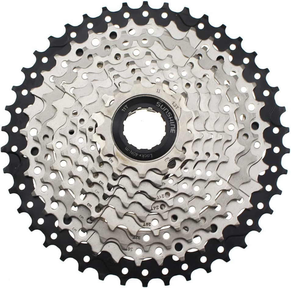 FOMTOR 10 Speed Cassette 11-42T 10 Speed MTB Cassette with Extended B-Screw for Most Sram Rear Derailleur