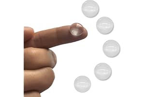 JIATONG 5PCS X Optical Glass Lens Without Edge Dameter 14MM Flat-Convex Lens, Focusing LED Convex Lens (Φ14mm*H4.4*F18)