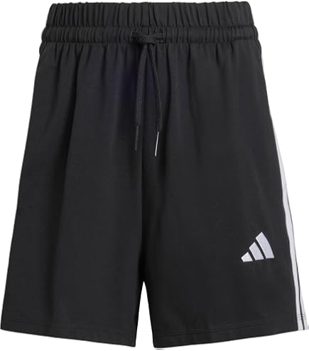 Adidas Women's Future Icons 3-Stripes Woven Shorts, Black, X-Small