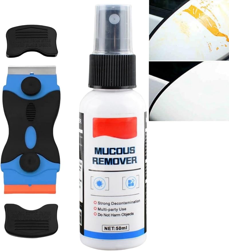 ChengJin Adhesive Remover Spray & Scraper Tool - Sticky Label Glue Solvent