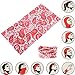 VANCROWN Headwear Head Wrap Sport Headband Sweatband 220 Patterns Magic Scarf 12PCS & 6PCS 12 in 1 By (6PCS.Paisley 2)