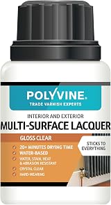 Polyvine Multi-Surface Lacquer Gloss Satin Dead Flat 100ml