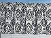GiniHomer Handmade 100% Cotton Black White Damask Window Curtain Valance