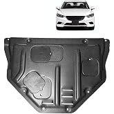 Front Engine Splash Shield Fit for Mazda 6 2014-2021 Engine Case Guards | For Mazda6 Under Engine Cover W/Screws Hardware ,Instructions Impact Resistant Skid Plate Directly Replace Original One