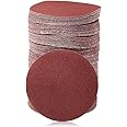 SPEEDWOX 100pc 3 Inch Sanding Discs Hook and Loop Sandpaper 120 Grit Sander Disc Sanding for Drill Grinder Rotary Tools No Ho