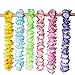 Pluto Party 36 Pieces (3 Dozen) Luau Flower Lei Tropical Hawaiian Party Favors Decoration, Moana Birthday Party Supplies