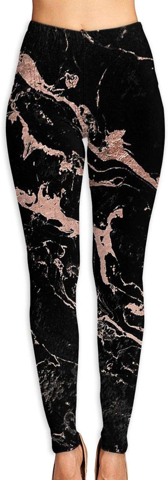 rose gold yoga pants