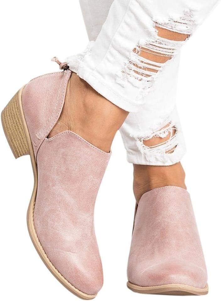 Todaies Hot Women Autumn Shoes Fashion Ankle Solid Leather Shoes Ladies Short Boots