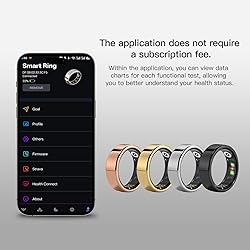AMOVAN Smart Ring, Health Tracker for Monitor