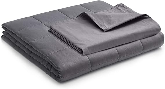 Amazon.com: YnM Weighted Blanket with Cotton Duvet Bundle | 60''x80