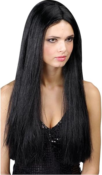 black wig