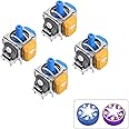AKNES HallPi TMR Electromagnetic Joystick Replacement for DualShock PS4 Controller, Anti-Drift Stick Repair Accessories for PlayStation 4 Controller - 2 Pairs