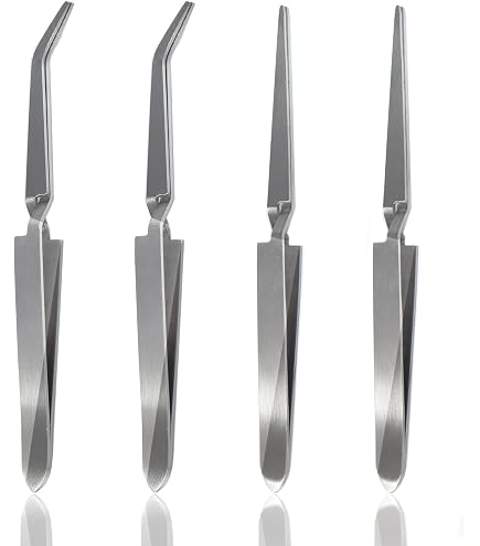 6 Cross-Action Straight K Tweezer – Präzisionspinzette Für Modellbau